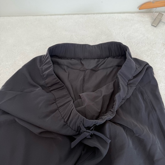 Lululemon On The Fly 28”Luxtreme Ribbed Jogger Pants Black Size 10 - Picture 8 of 13